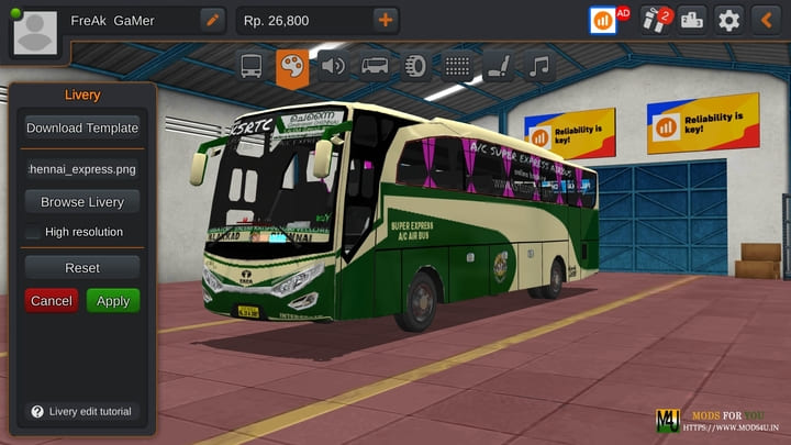 BUS ID Mods